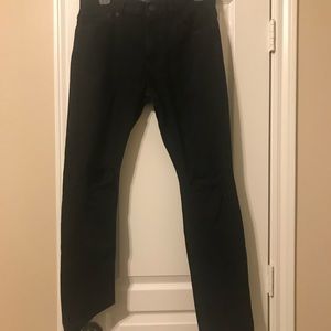 Distressed black PacSun jeans